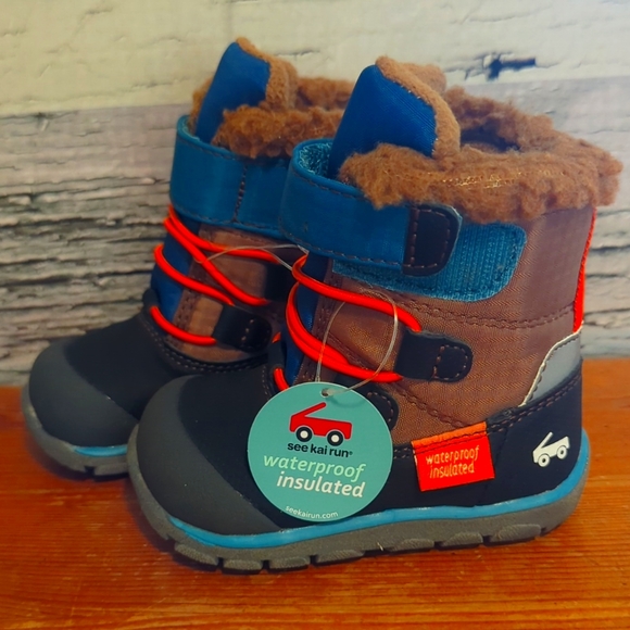 See kai run waterproof insulated toddler boots - Picture 2 of 6